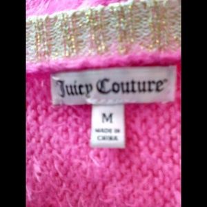 Juicy Couture Sweaters - Juicy Couture Sz M Pullover Fuzzy Sweater Hot Pink Juicy Couture Sweaters - Juicy Couture Sz M Pullover Fuzzy Sweater Hot Pink